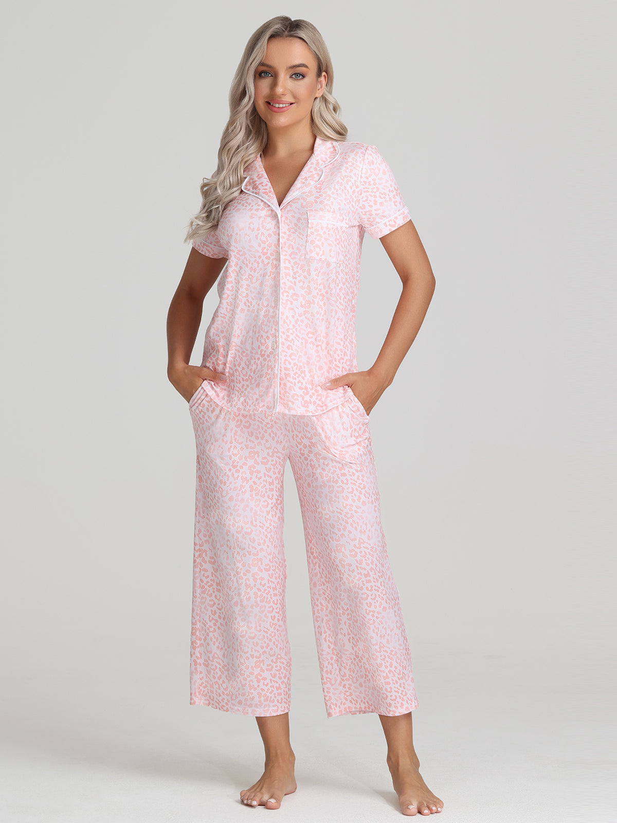 Leopard Pajamas Set