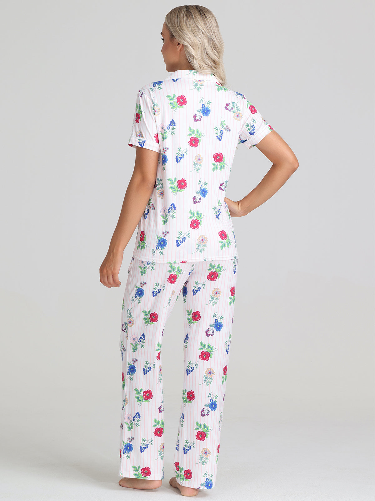 Floral Pajamas Set