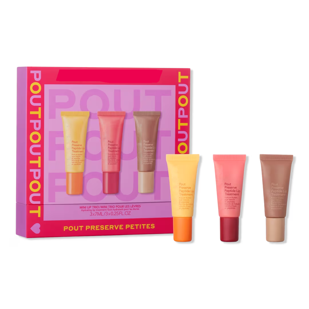 Mini Lipstick Set of Three (Moisturizing Plump Lips)