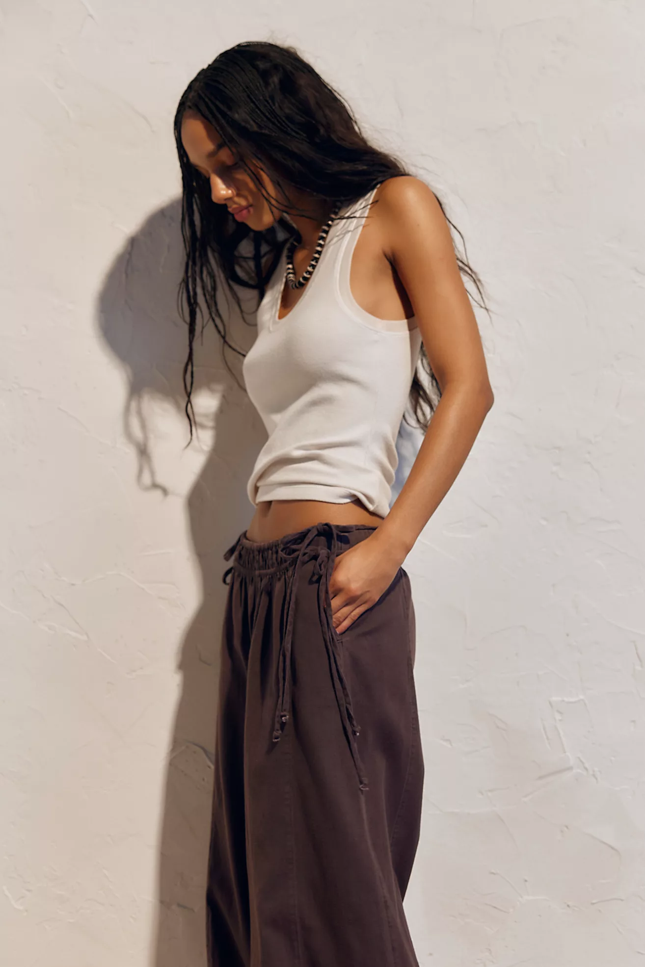 Sun Dazed Cotton-Linen Striped Pants (Buy 2 Free Shipping)