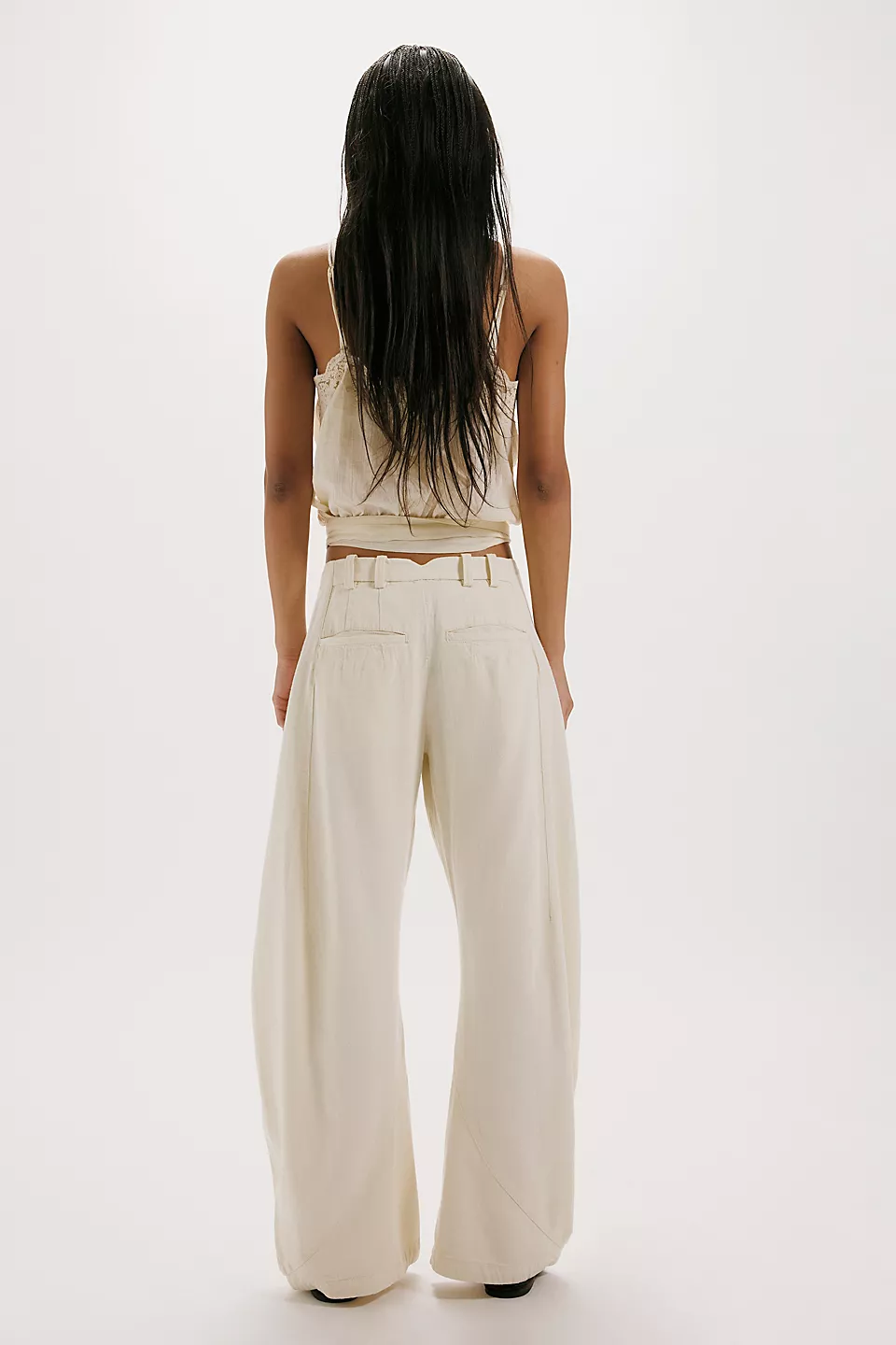 Spotlight Washed Barrel Chino Trousers (Buy 2 Free Shipping)