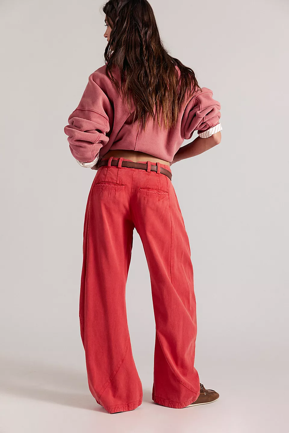 Spotlight Washed Barrel Chino Trousers (Buy 2 Free Shipping)