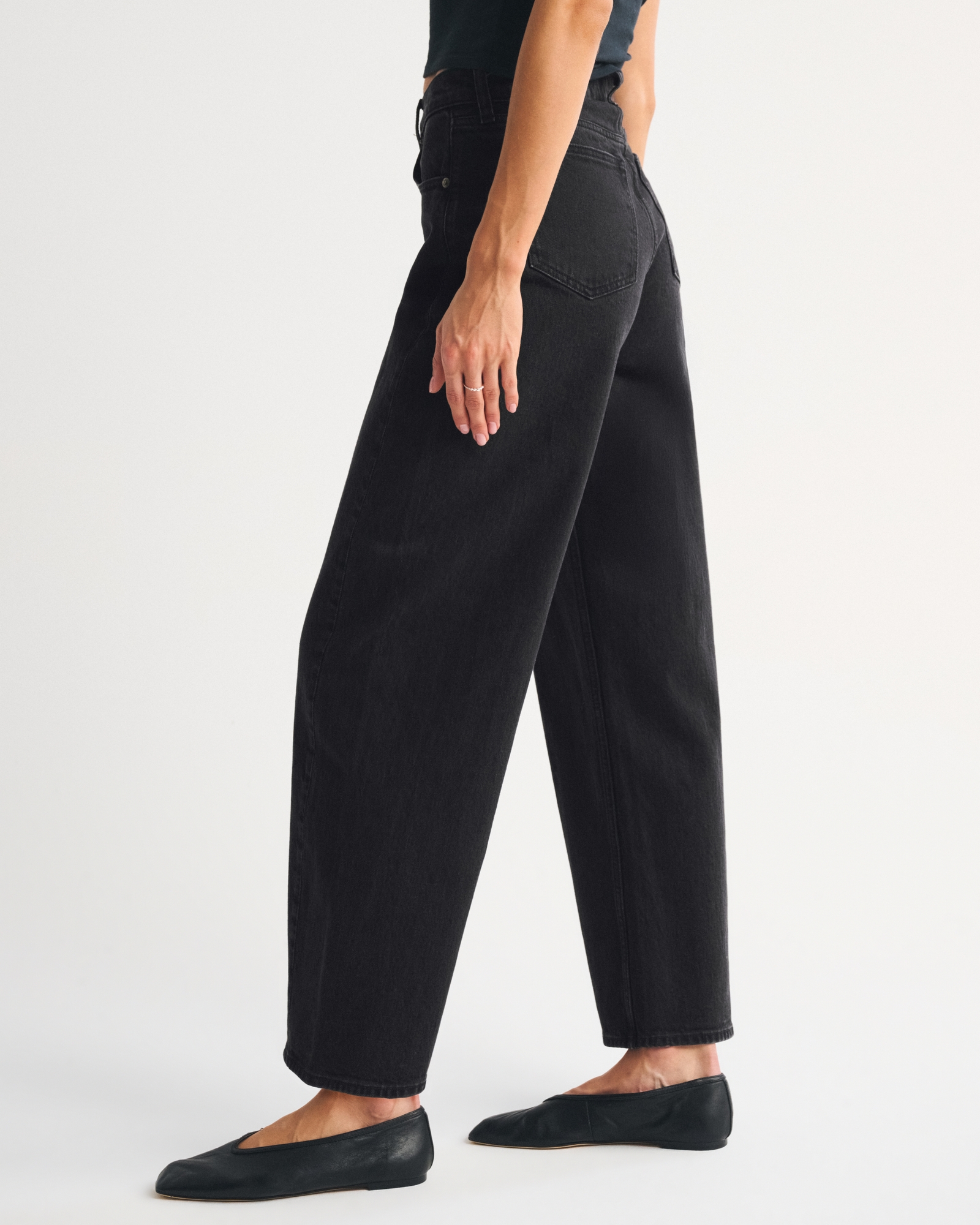 High Rise Barrel Jean (Buy 2 Free Shipping)