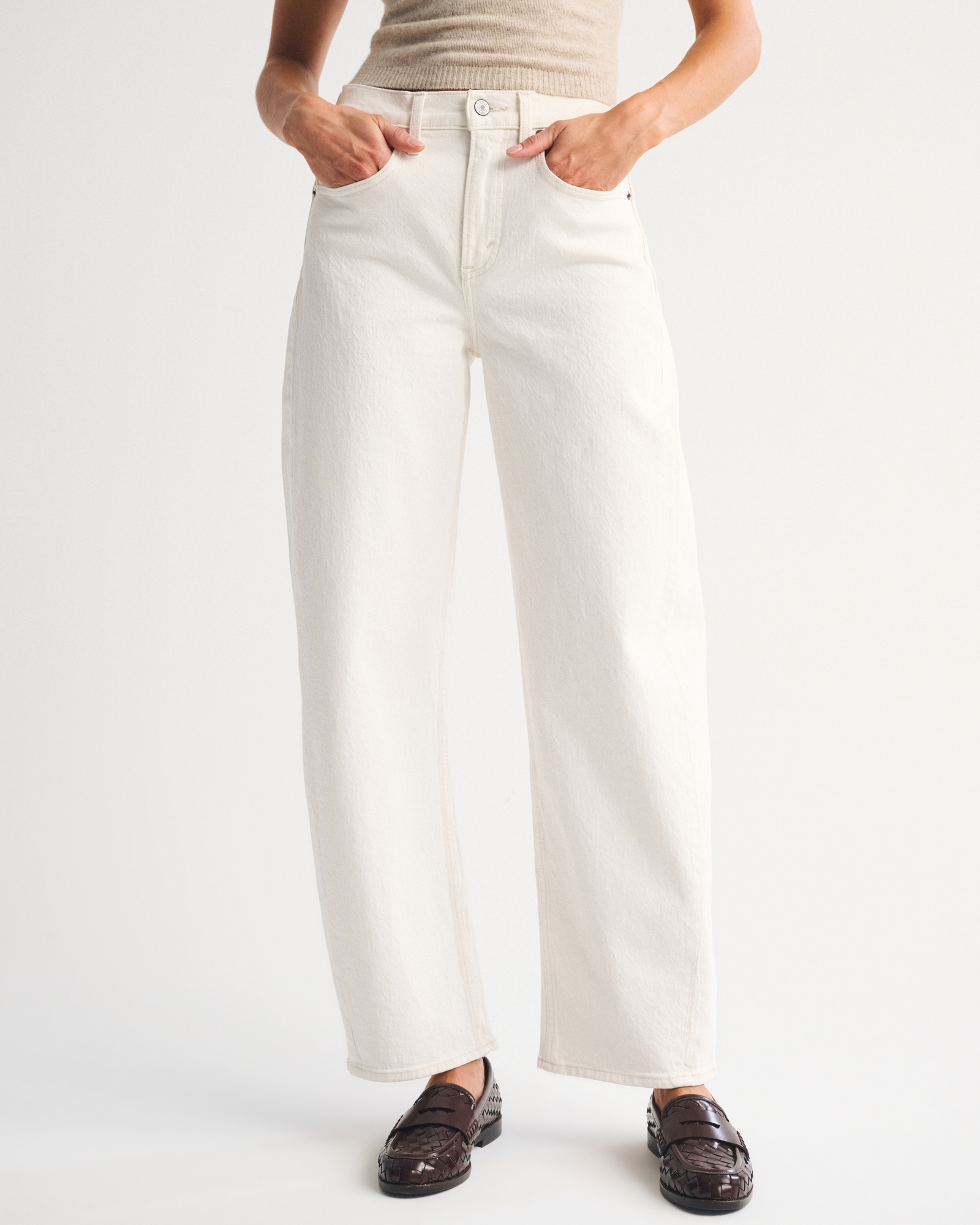 High Rise Barrel Jean (Buy 2 Free Shipping)