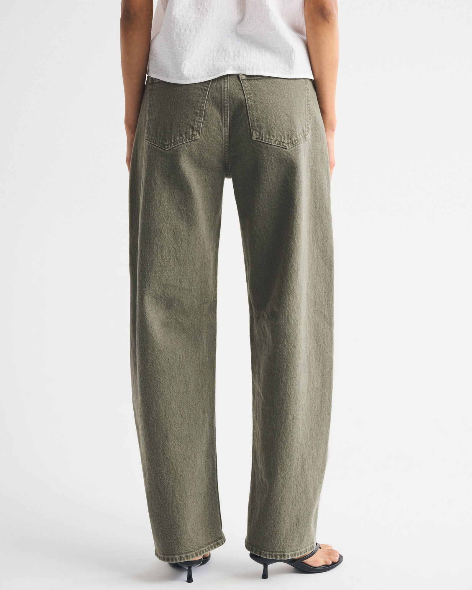 High Rise Barrel Jean (Buy 2 Free Shipping)