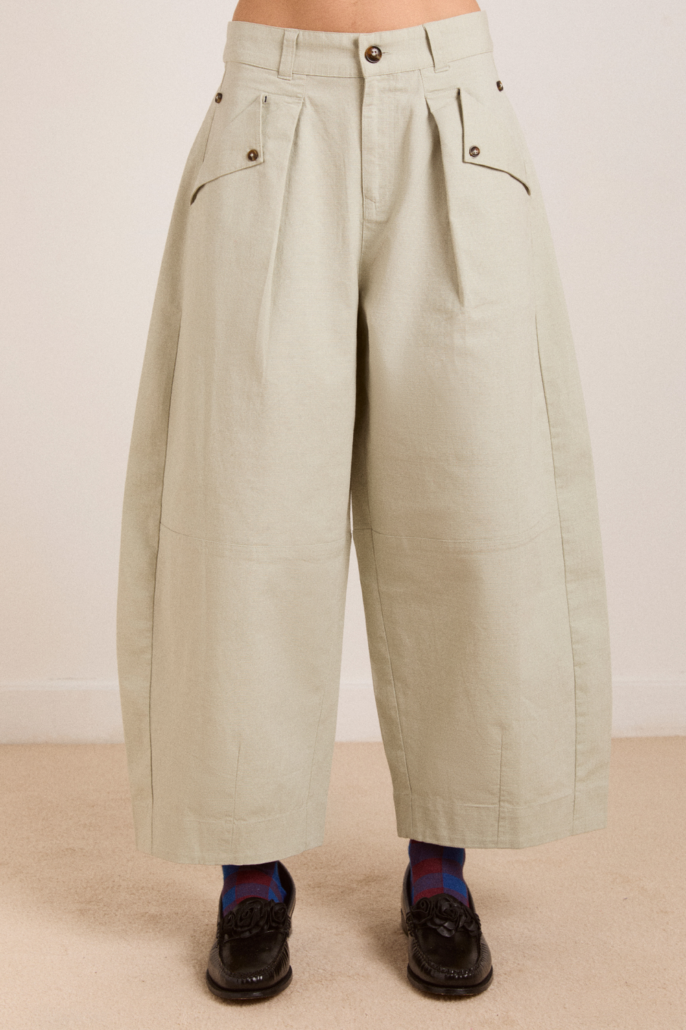 Mara Barrel Trousers (Buy 2 Free Shipping)