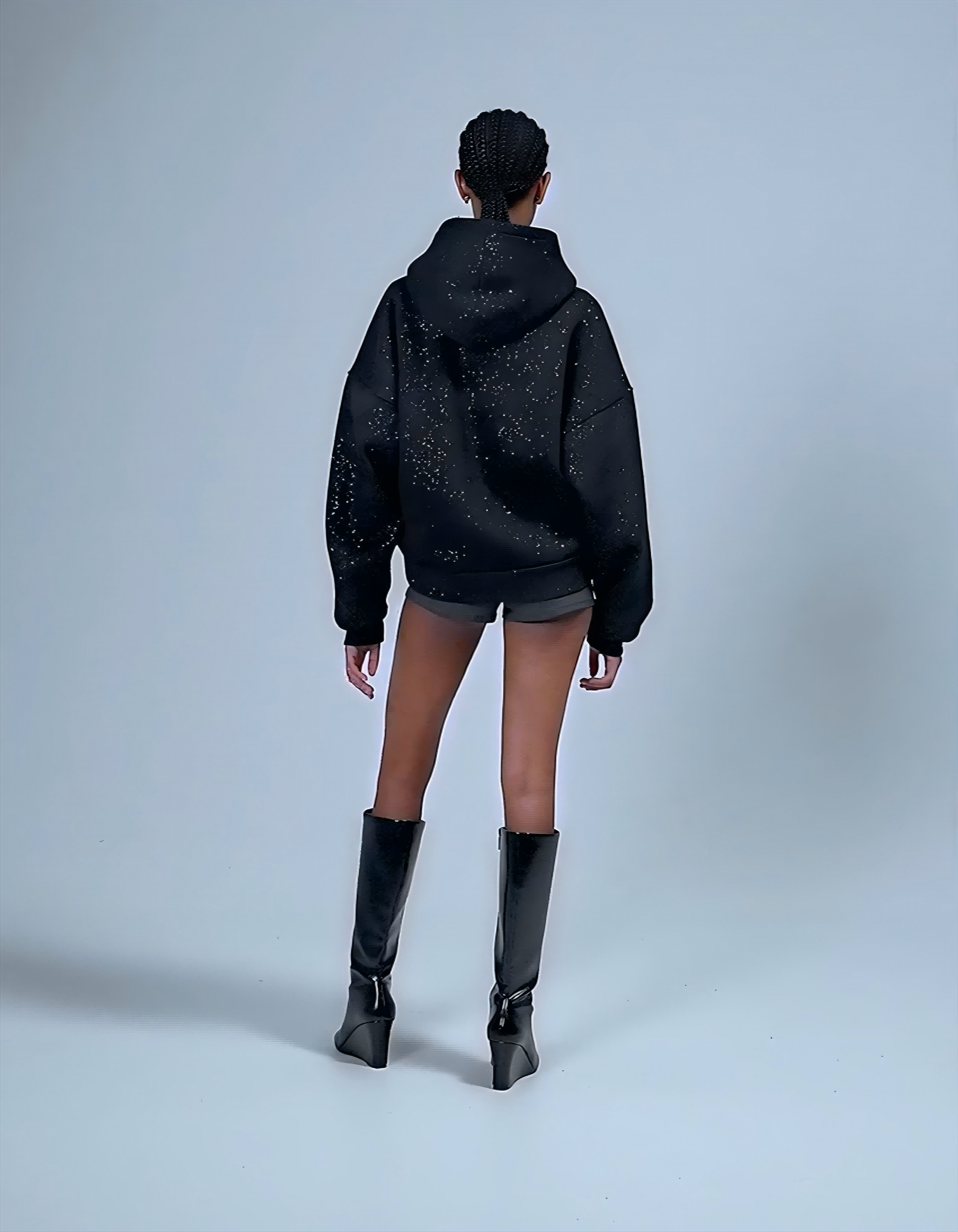 Glitter Hooded Sweatshirt(Buy 2 Free Shipping)