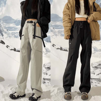 【2-in-1 Ski Pants】3A Protection & Versatile Wearing