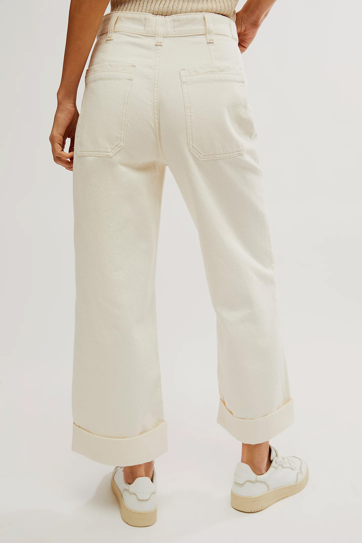 Summer Palmer Cuffed Jeans(BUY 2 FREE SHIPPING)