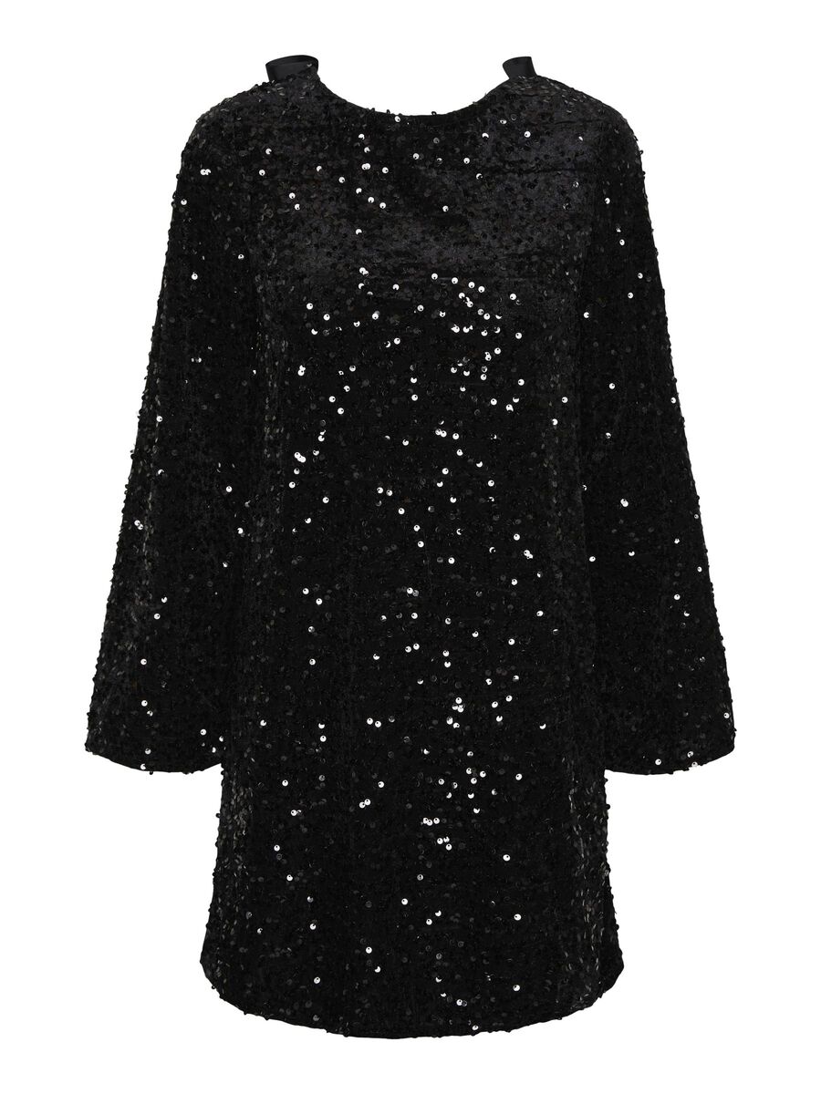 Sequined Tie-back Dress (Buy 2 Free Shipping)