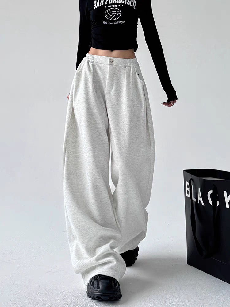 Lounge Wide Leg Sweatpants (Buy 2 Free Shipping)
