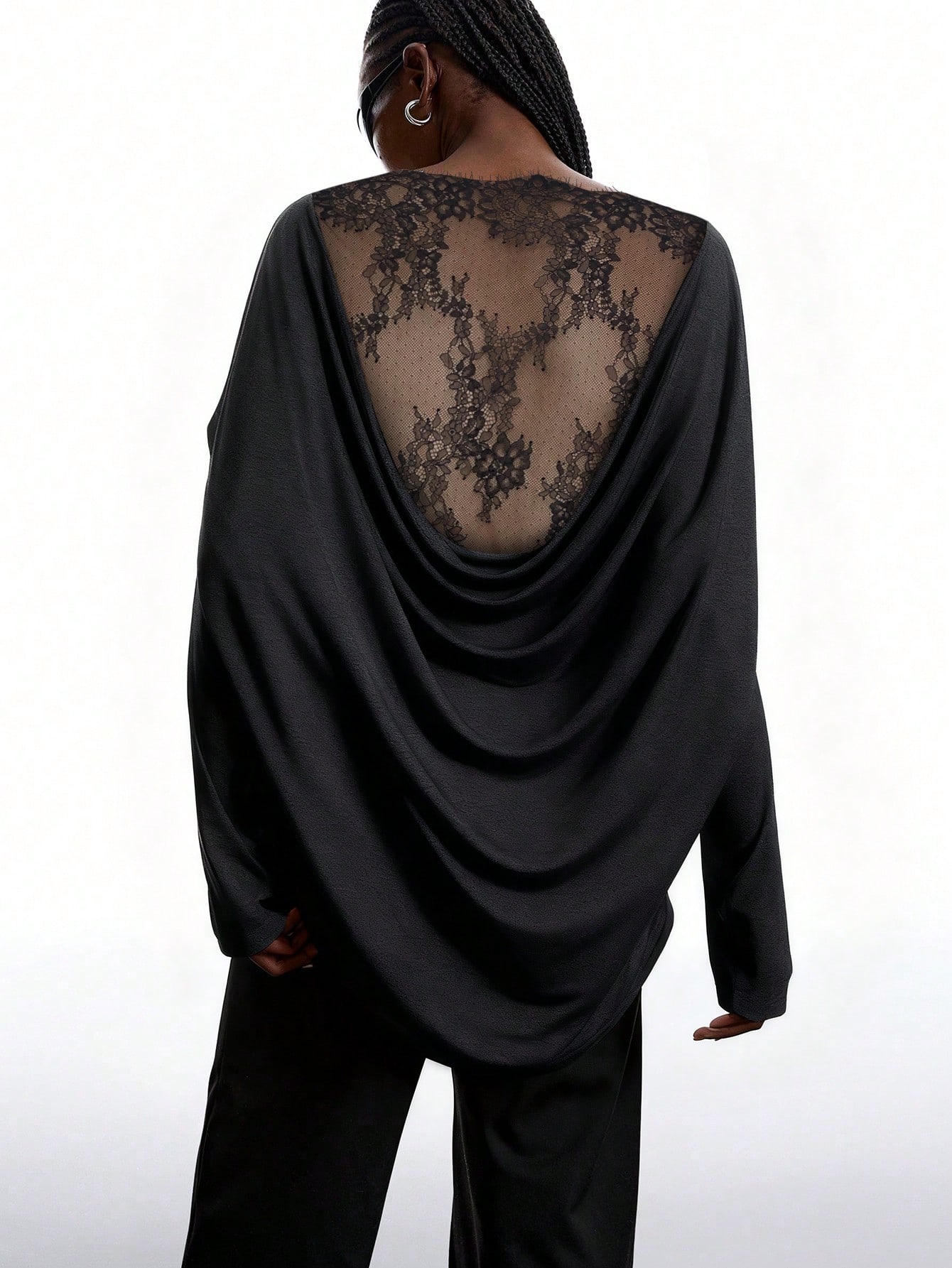 Lace Patchwork Sexy Long Sleeve T-Shirt (Buy 2 Free Shipping)
