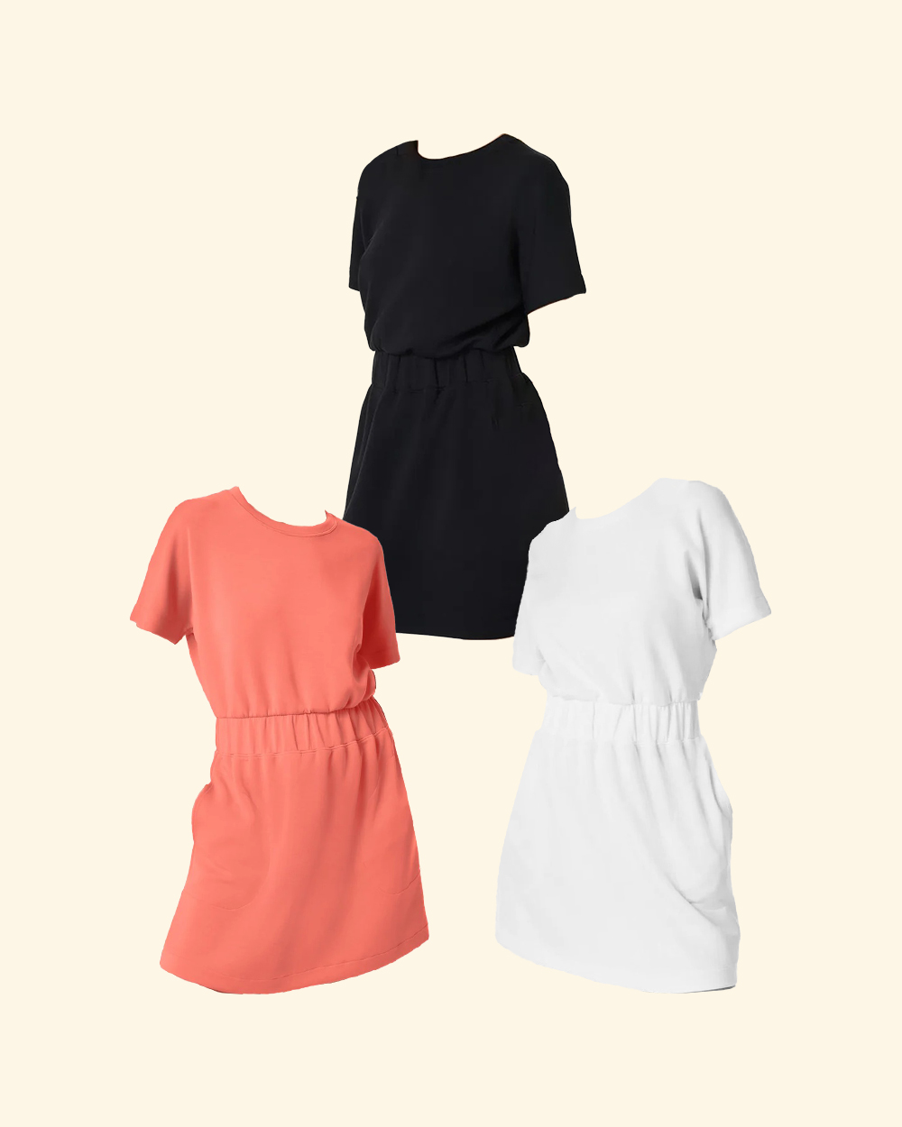 Women's Cinched T-Shirt Dress(BUY 2 FREE SHIPPING)