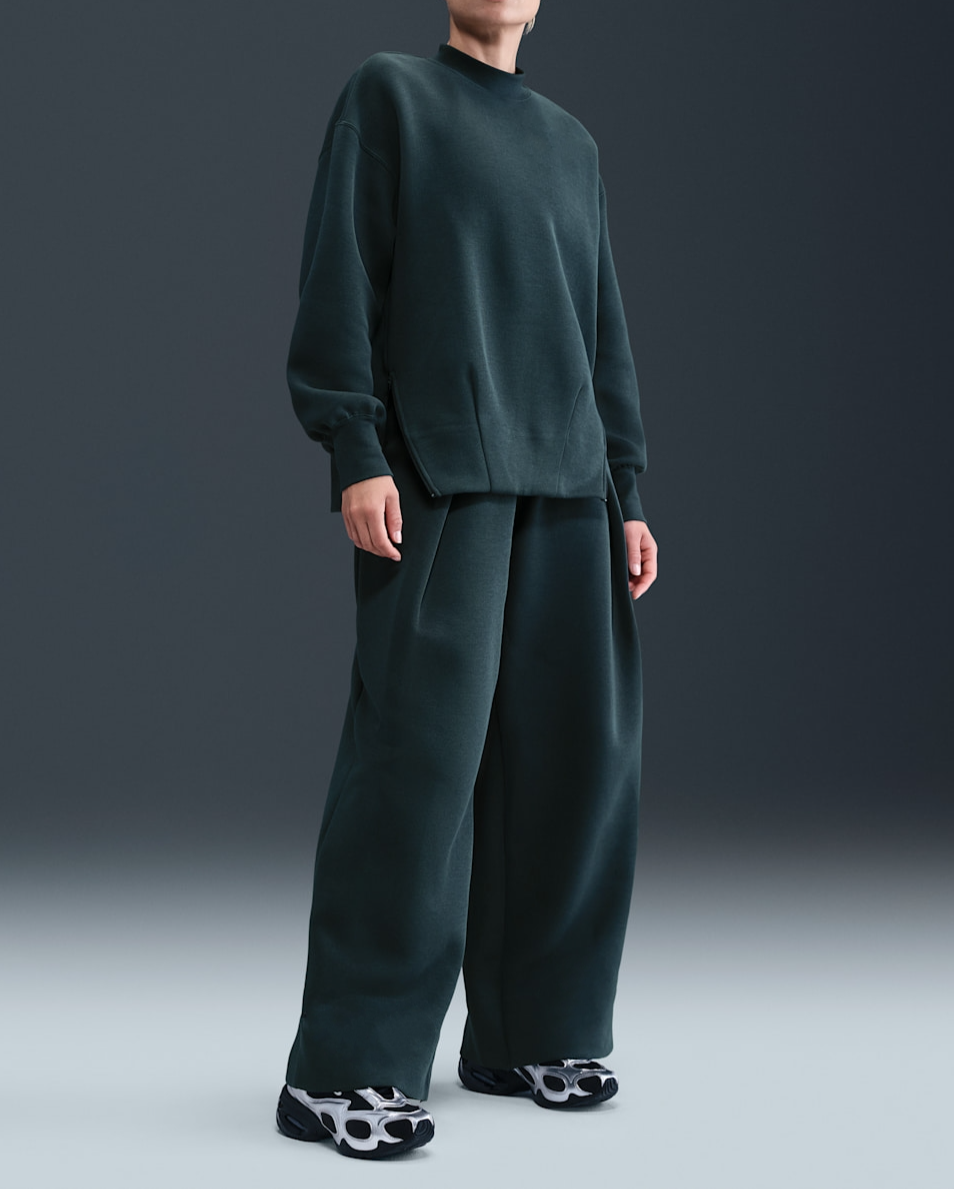 High-Waisted Pleated Sportswear Tech Fleece Pants (Buy 2 Free Shipping)