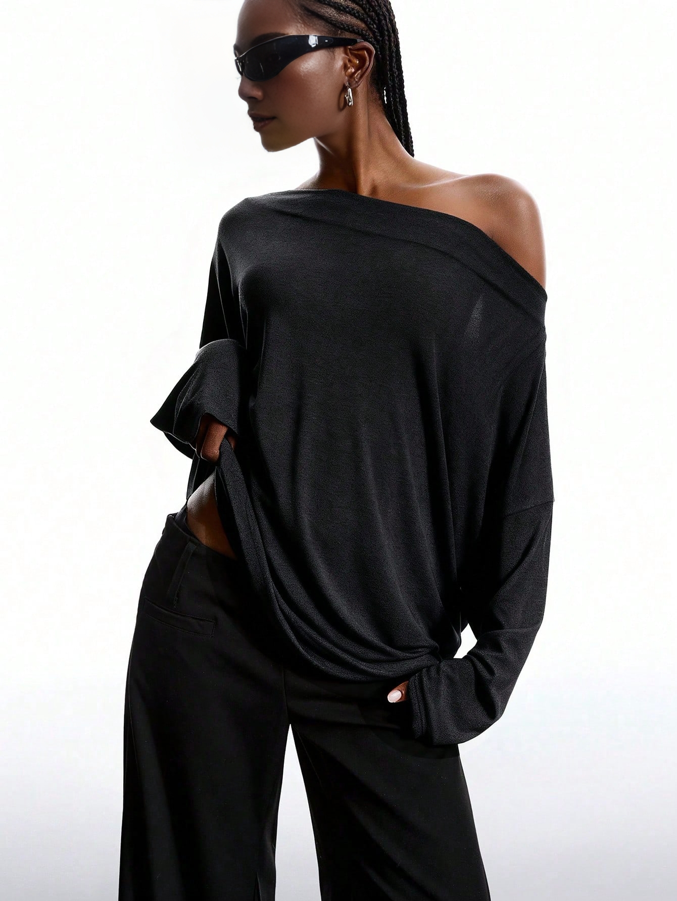 Lace Patchwork Sexy Long Sleeve T-Shirt (Buy 2 Free Shipping)