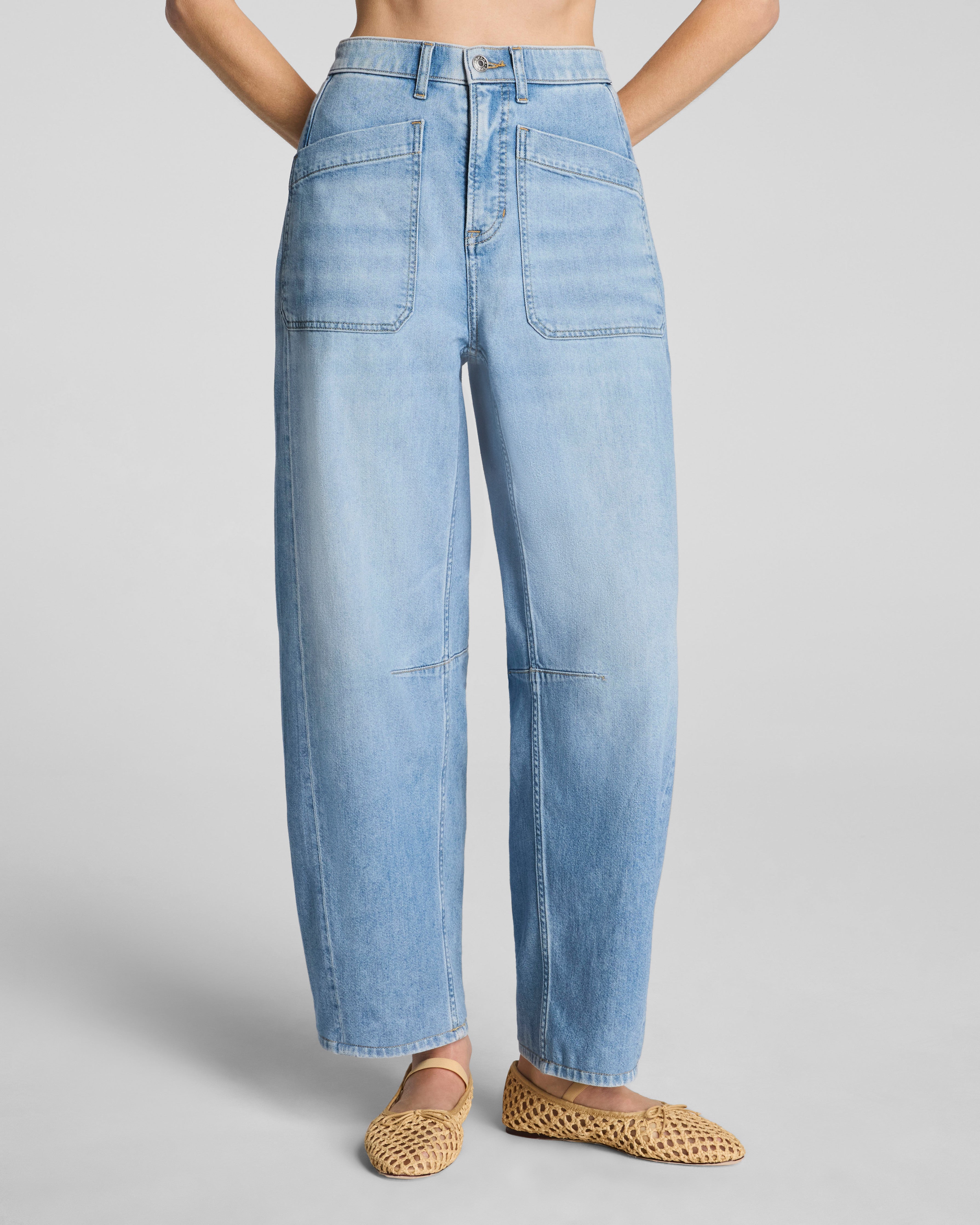 Authentic 360 Lightweight Utility Barrel Leg Jeans (Buy 2 Free Shipping)