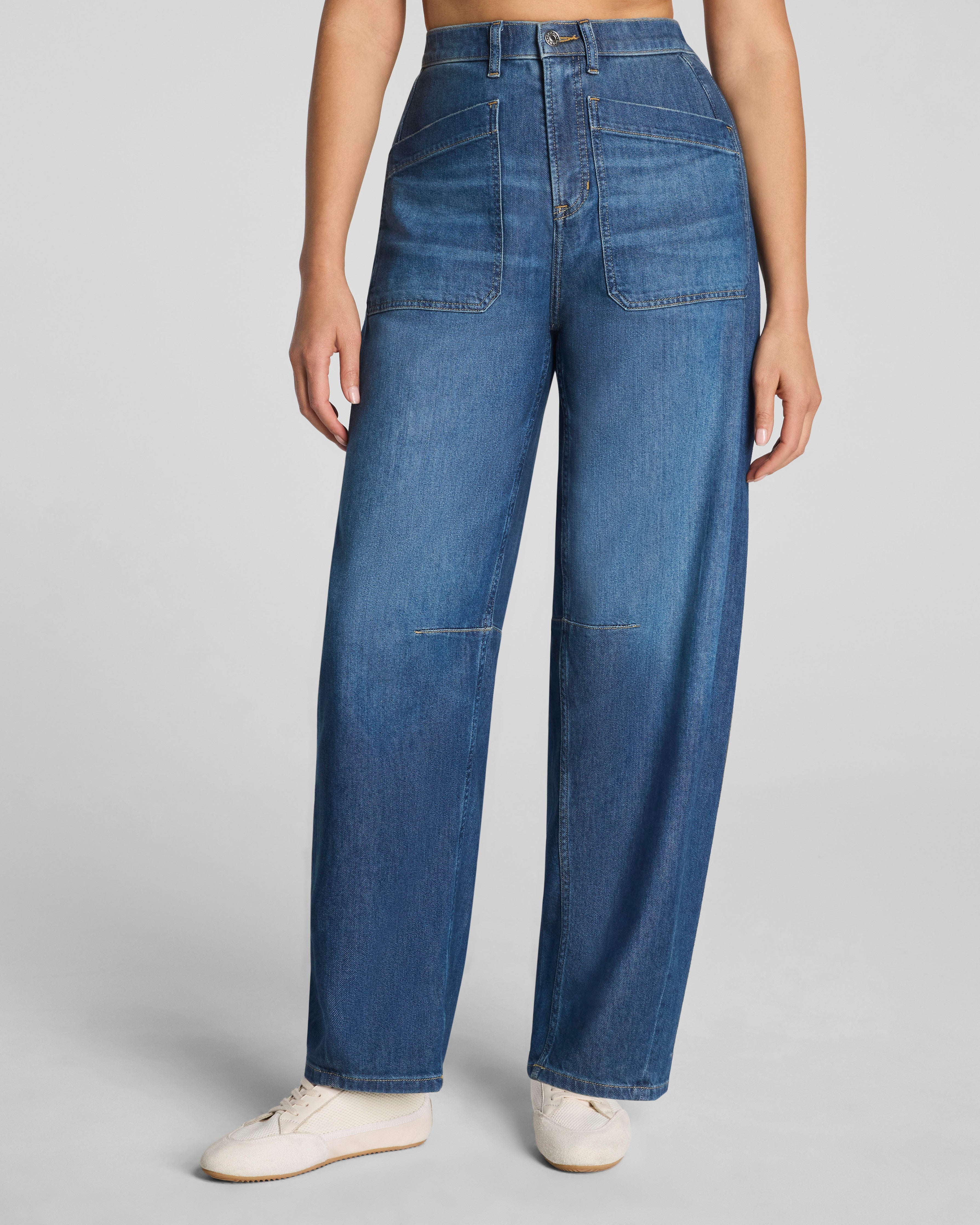 Authentic 360 Lightweight Utility Barrel Leg Jeans (Buy 2 Free Shipping)