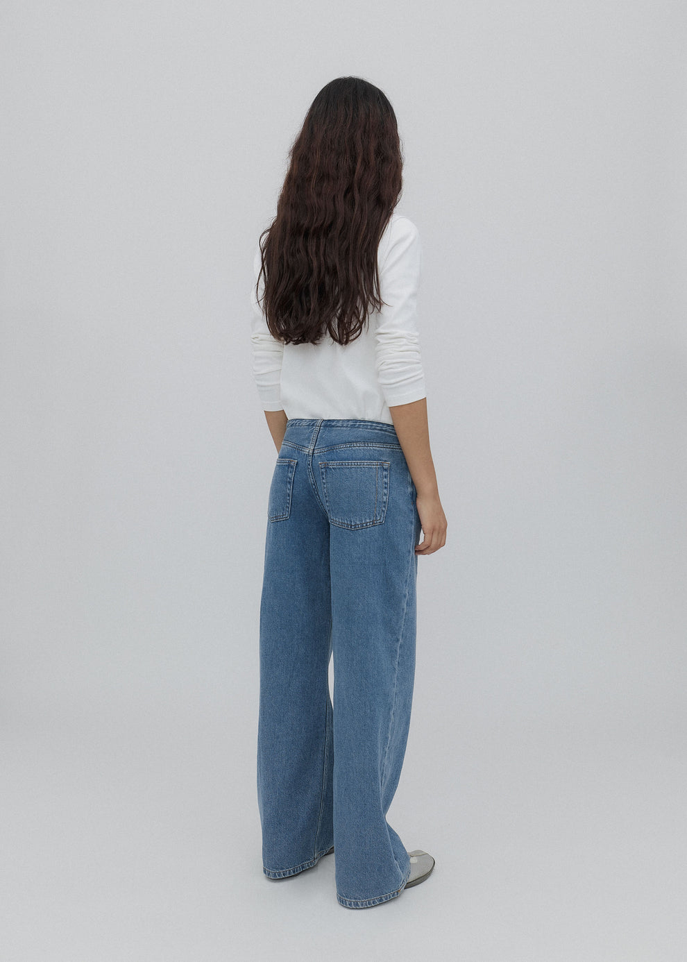 Low Rise Wide Leg Cool Jeans (Buy 2 Free Shipping)