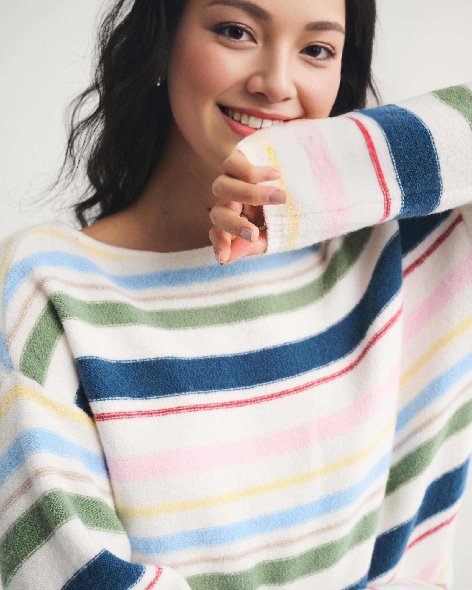 Wool-Blend Slash Sweater (Buy 2 Free Shipping)