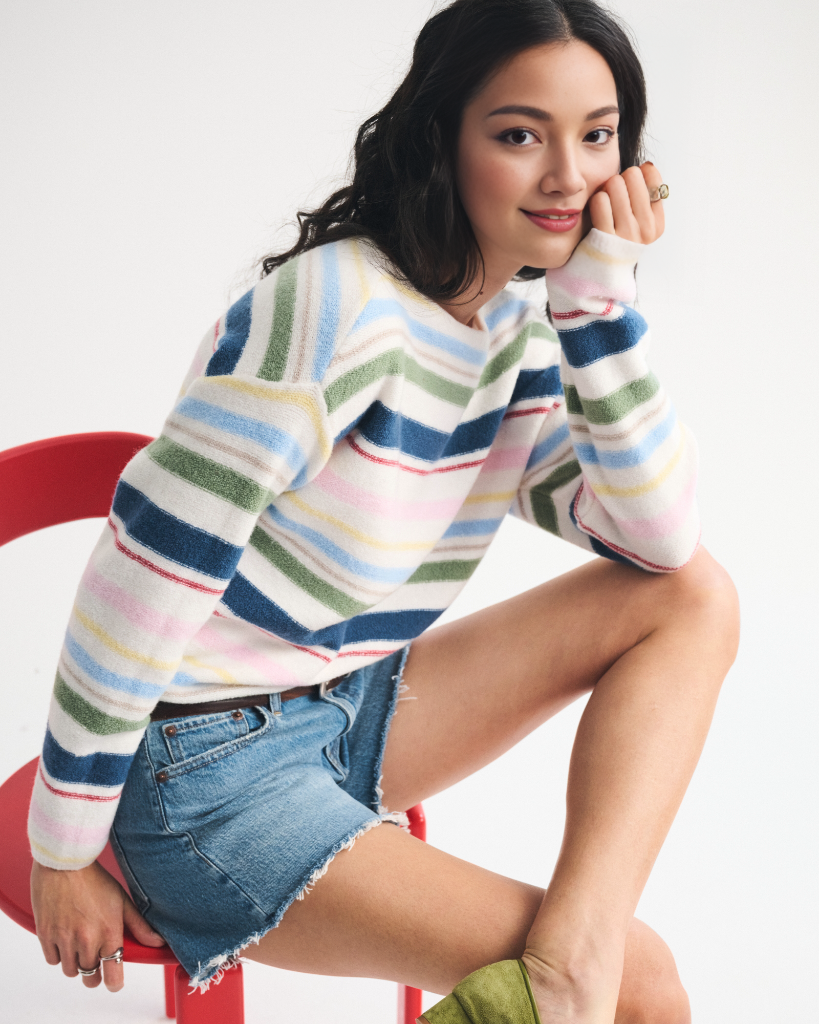 Wool-Blend Slash Sweater (Buy 2 Free Shipping)