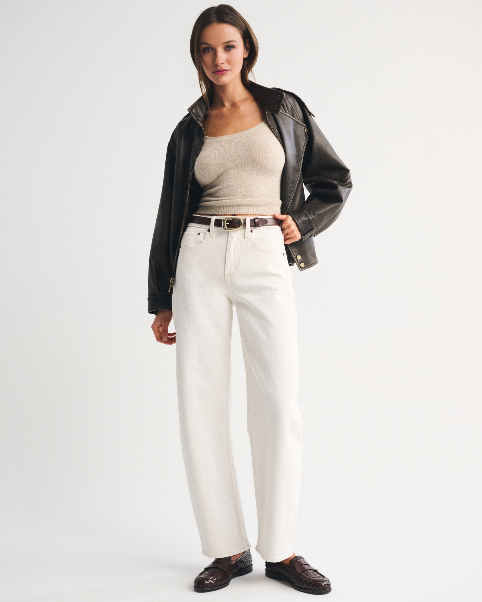 High Rise Barrel Jean (Buy 2 Free Shipping)