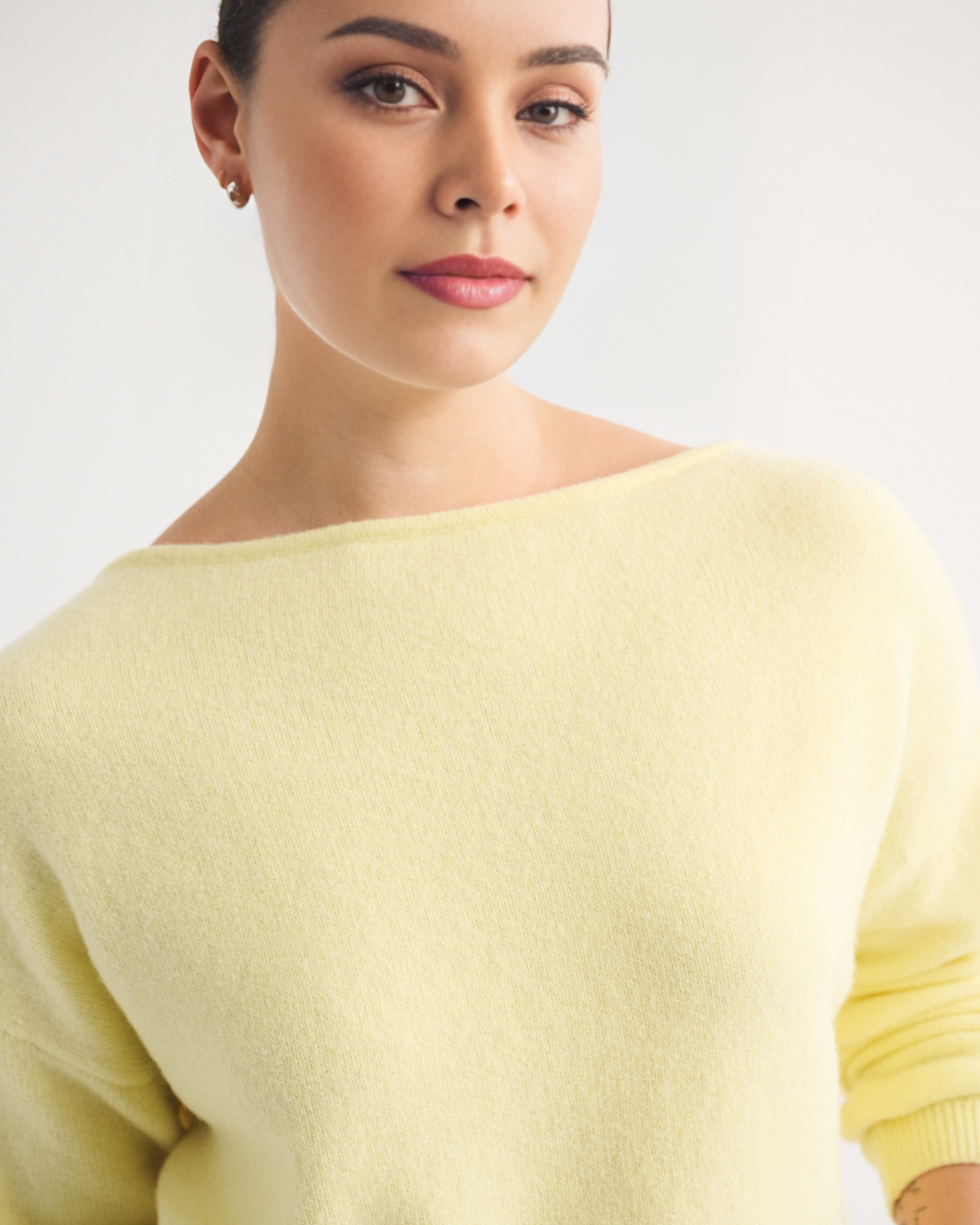 Wool-Blend Slash Sweater (Buy 2 Free Shipping)
