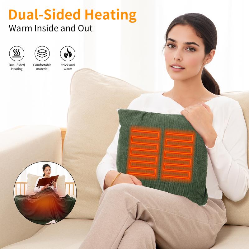 🎅Best Winter Gifts 🔥4 in 1 Favorite Portable Heated Shawl (Buy 2 Free Shipping)