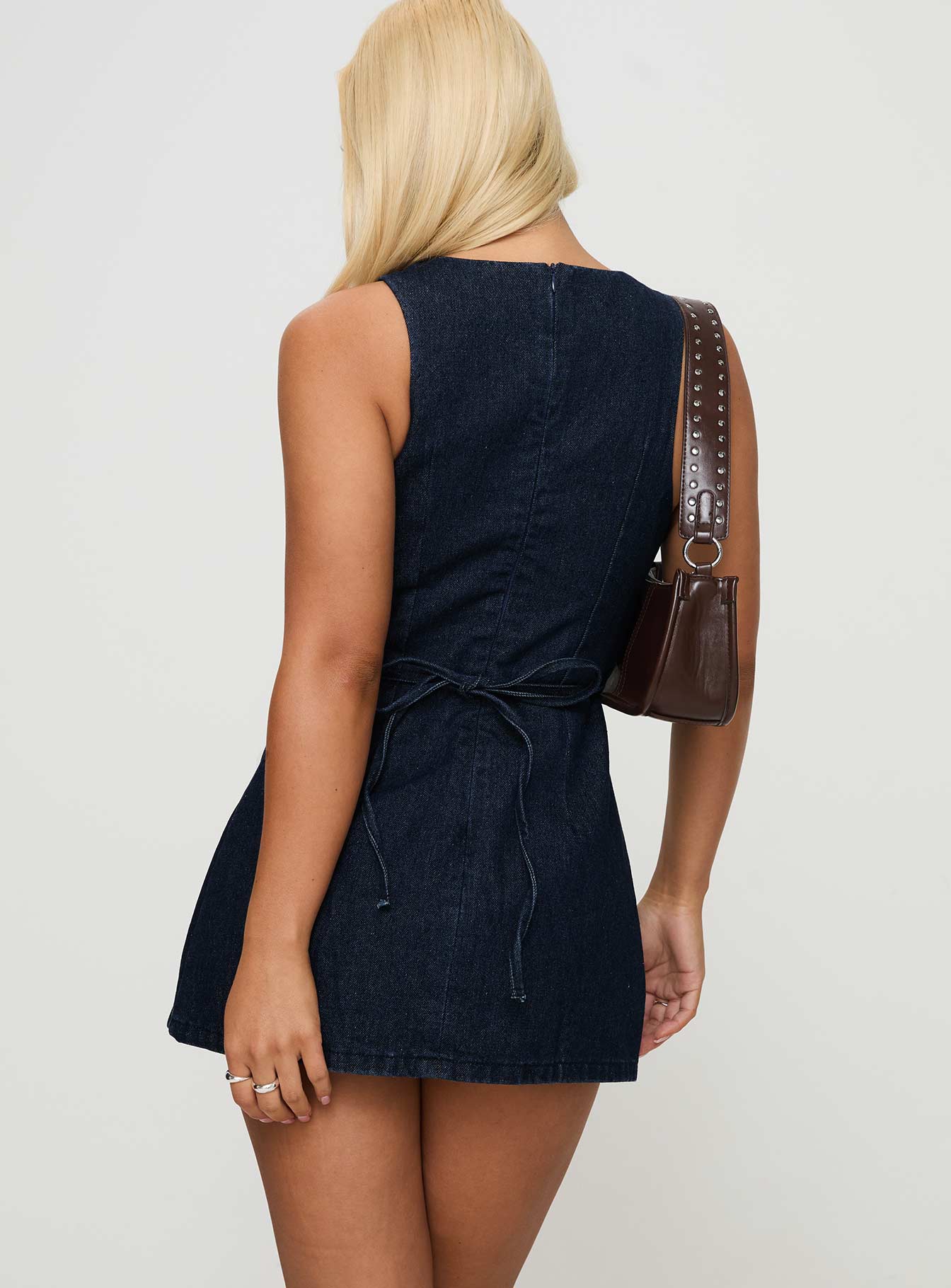 Ainsleigh Shift Denim Playsuit (Buy 2 Free Shipping)