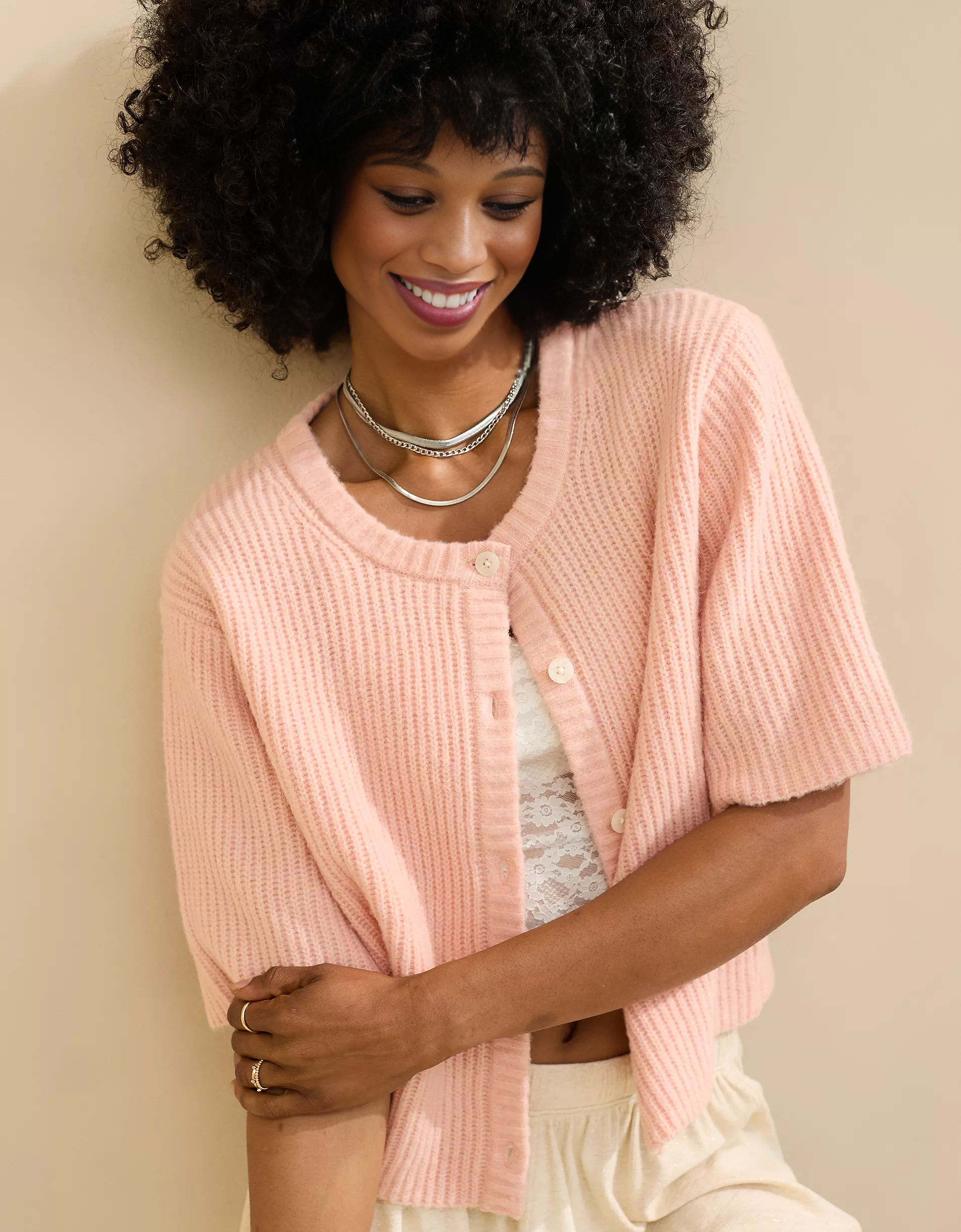 Fall Unreal Short Sleeve Cardigan (BUY 2 FREE SHIPPING)