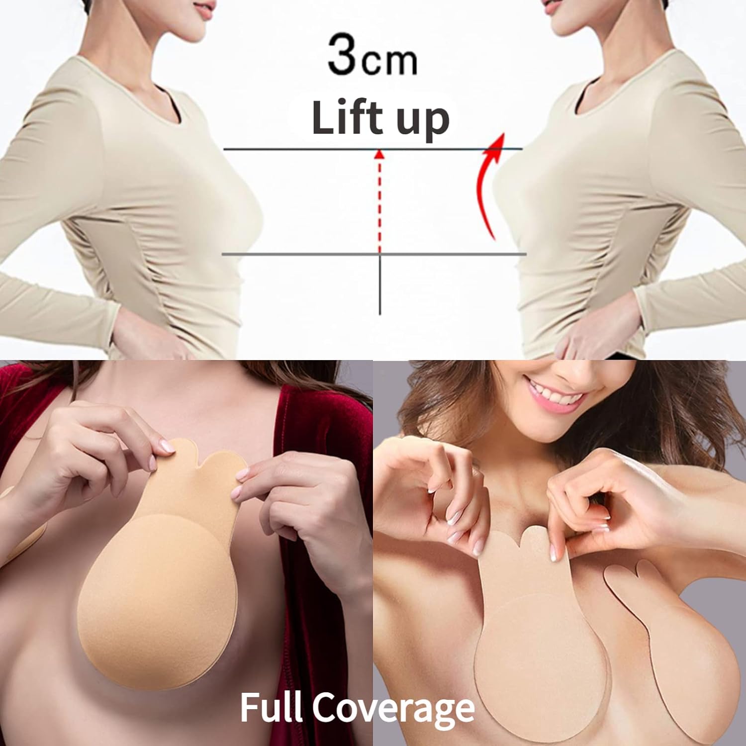 Strapless Invisible Lifting Breast Sticky Bra