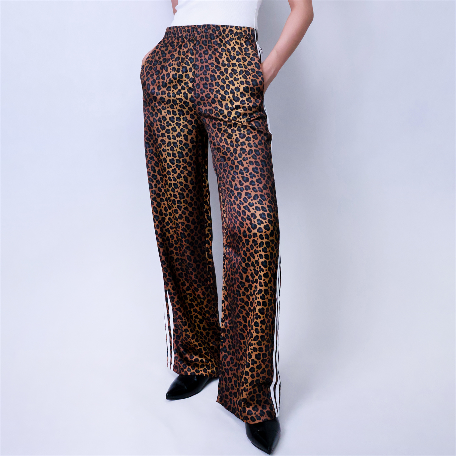 Summer Originals Wide Leg Satin Pants (Buy 2 Free Shipping)