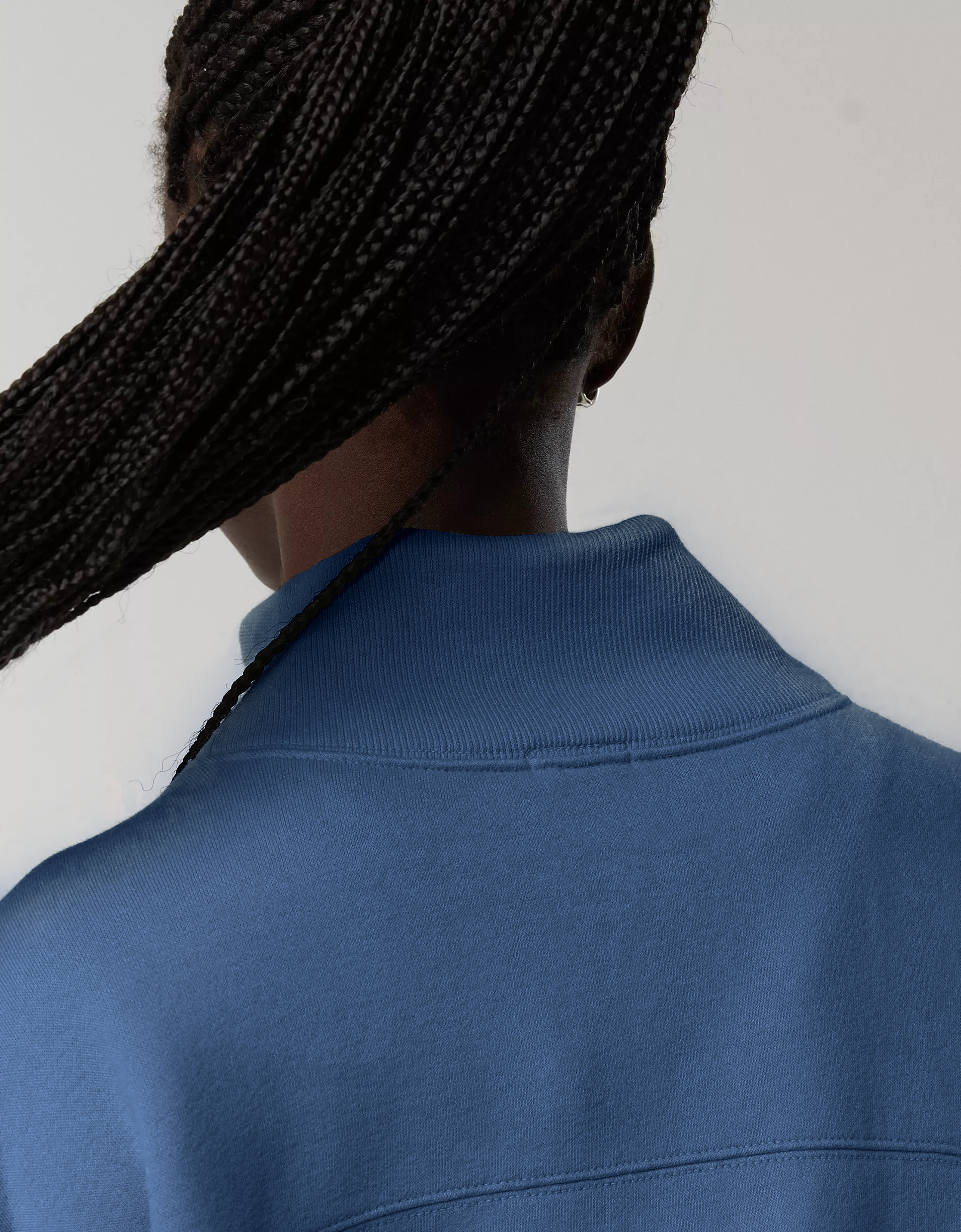 Cloud Fleece Oversized Mockneck Sweatshirt (Buy 2 Free Shipping)