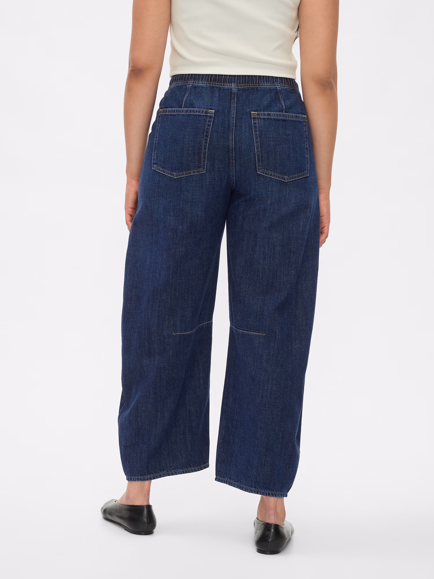 Mid Rise Easy Horseshoe Jeans (Buy 2 Free Shipping)