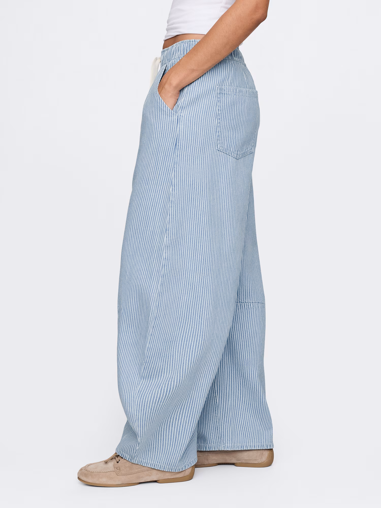 Mid Rise Easy Horseshoe Jeans (Buy 2 Free Shipping)