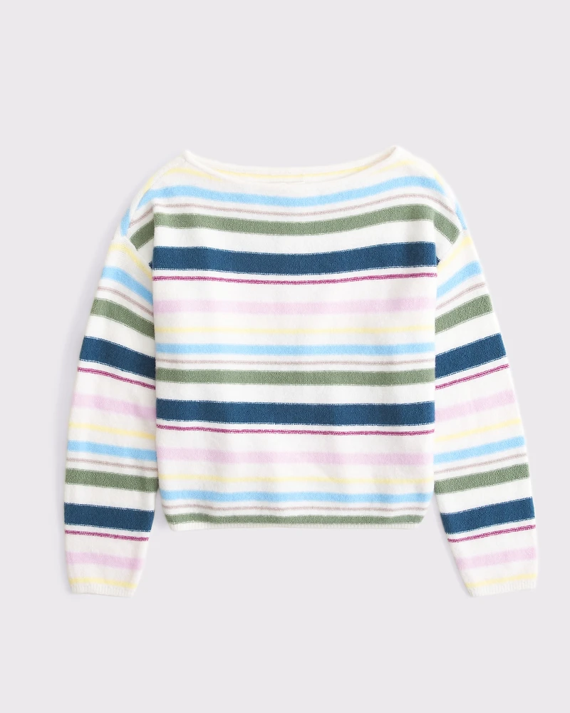 Wool-Blend Slash Sweater (Buy 2 Free Shipping)