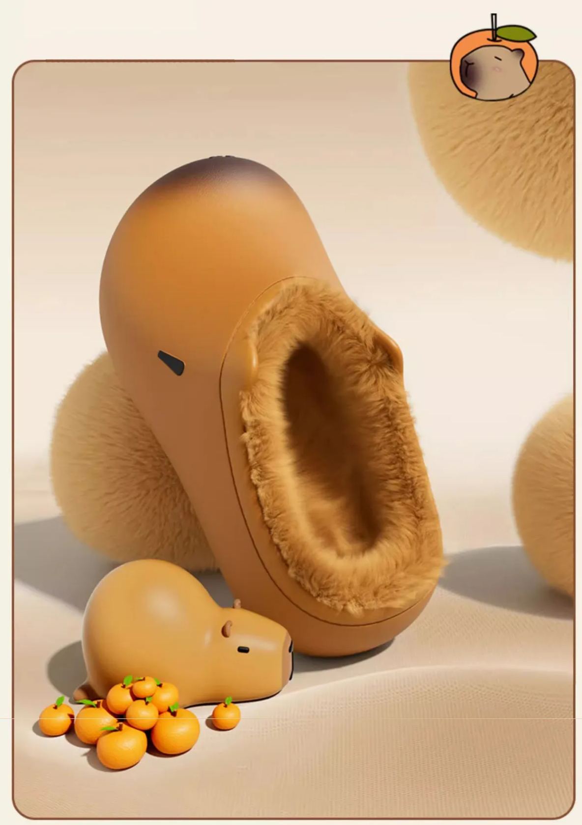 Capybara Padded Birkenstocks(BUY 2 FREE SHIPPING)