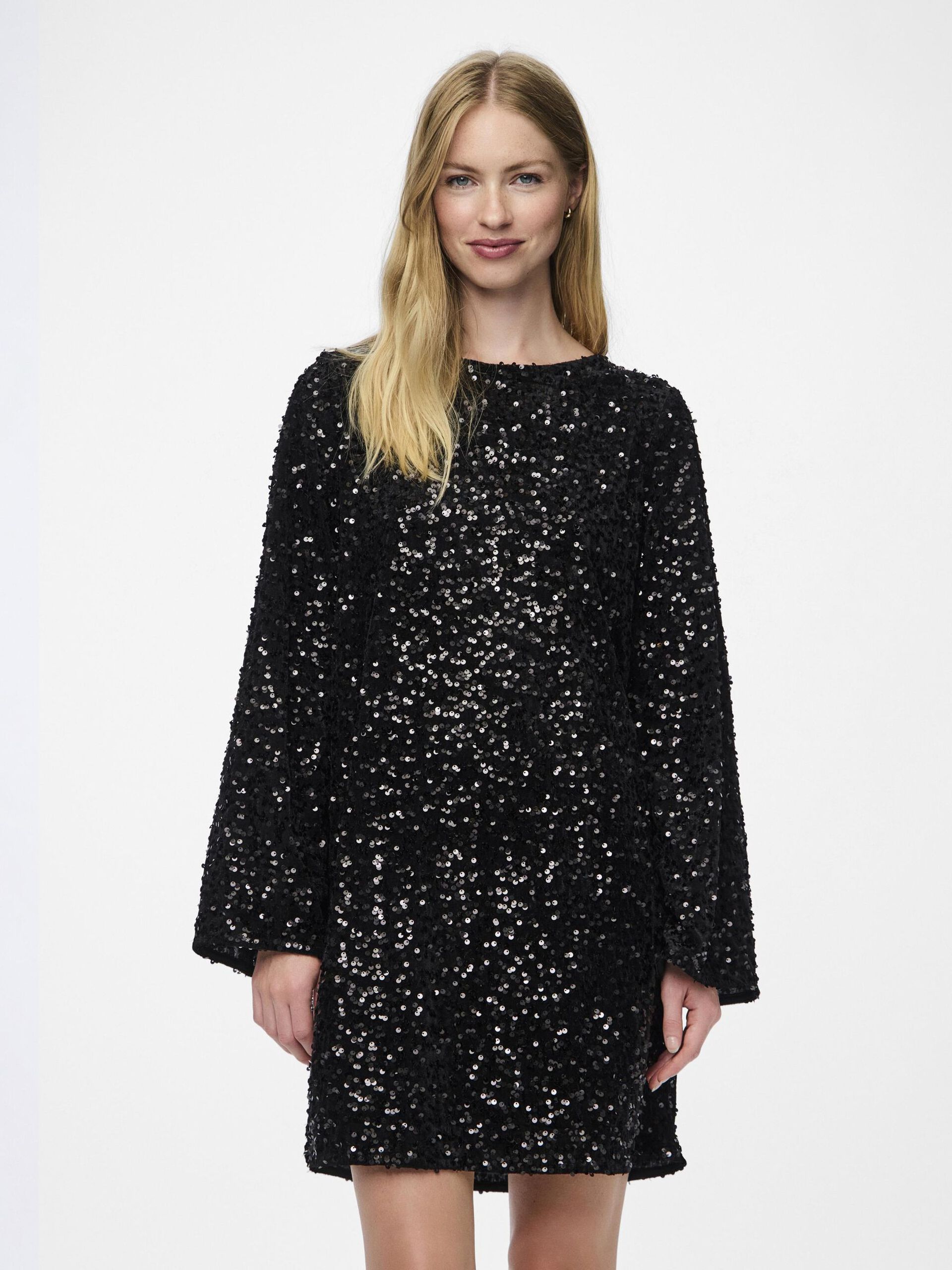 Sequined Tie-back Dress (Buy 2 Free Shipping)