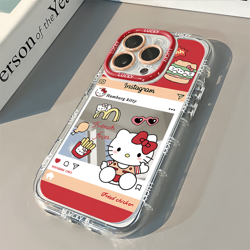 HK Dopamine Mirror Phone Case for iPhone - Kawaii Reflective Sparkle Design 03250409