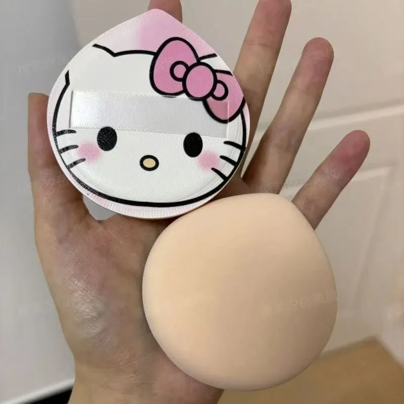 2PCS HK Powder Puff - Soft Cotton Candy Sponge for Makeup