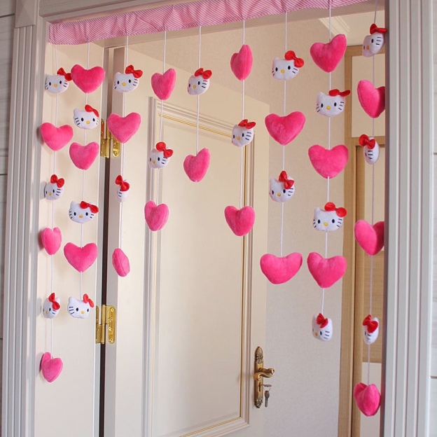 Sanrio Character Cute Door Curtain: Adorable Room Divider ML2364