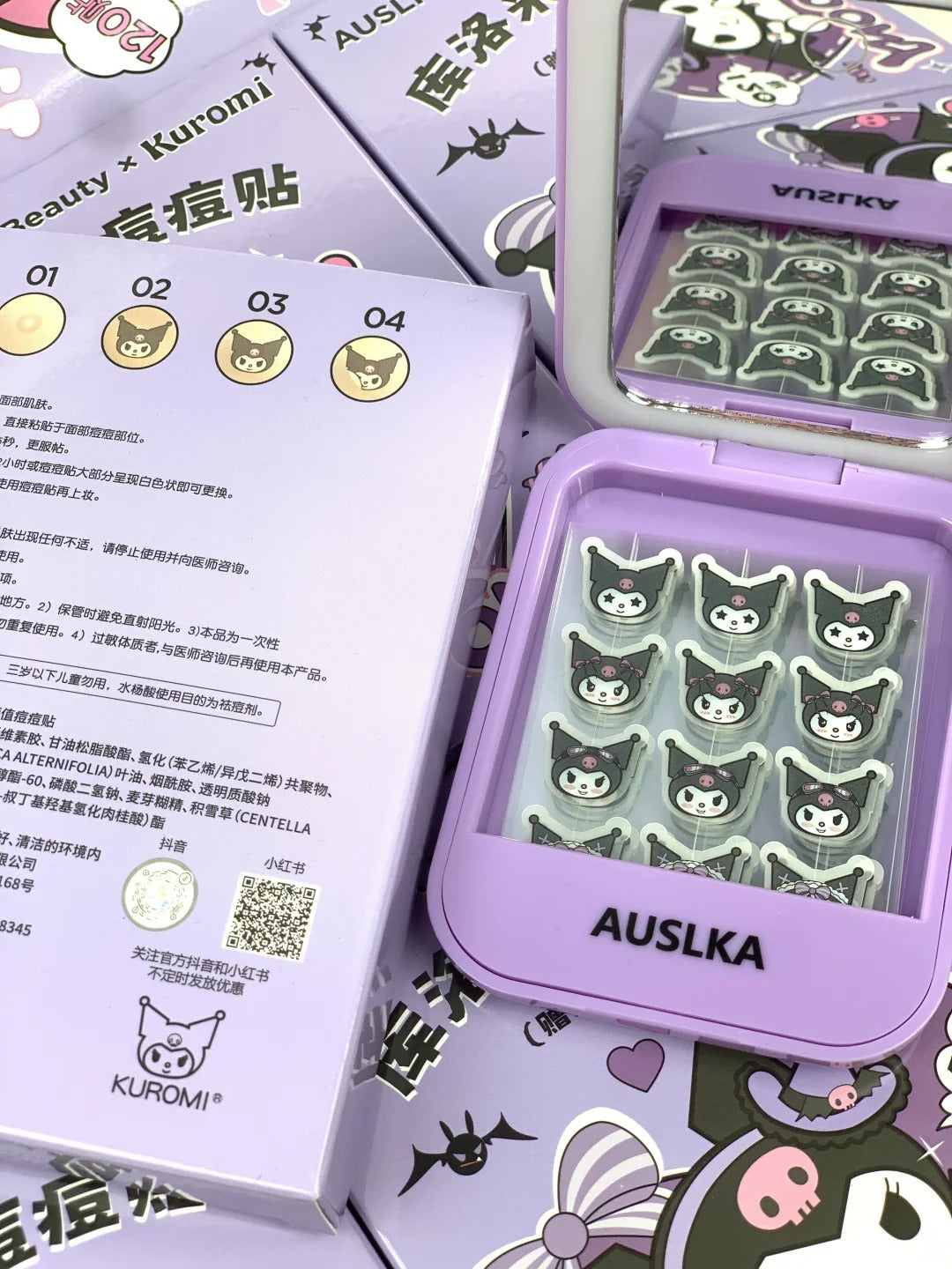 KM Pimple Patches Hydrocolloid Acne Patches Facial Skin Care