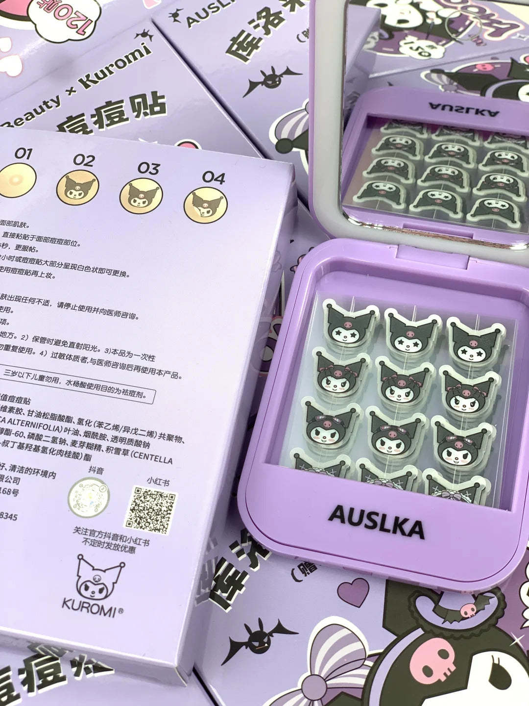 KM Pimple Patches Hydrocolloid Acne Patches Facial Skin Care