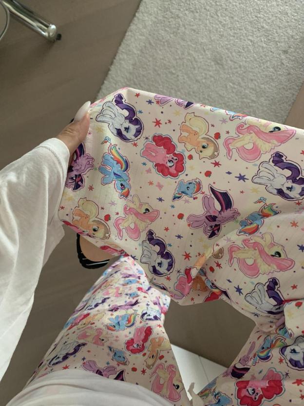 MLP Cartoon Pony Lounge Pants, Cute Summer Pajama Bottoms, Casual Homewear Trousers for Women