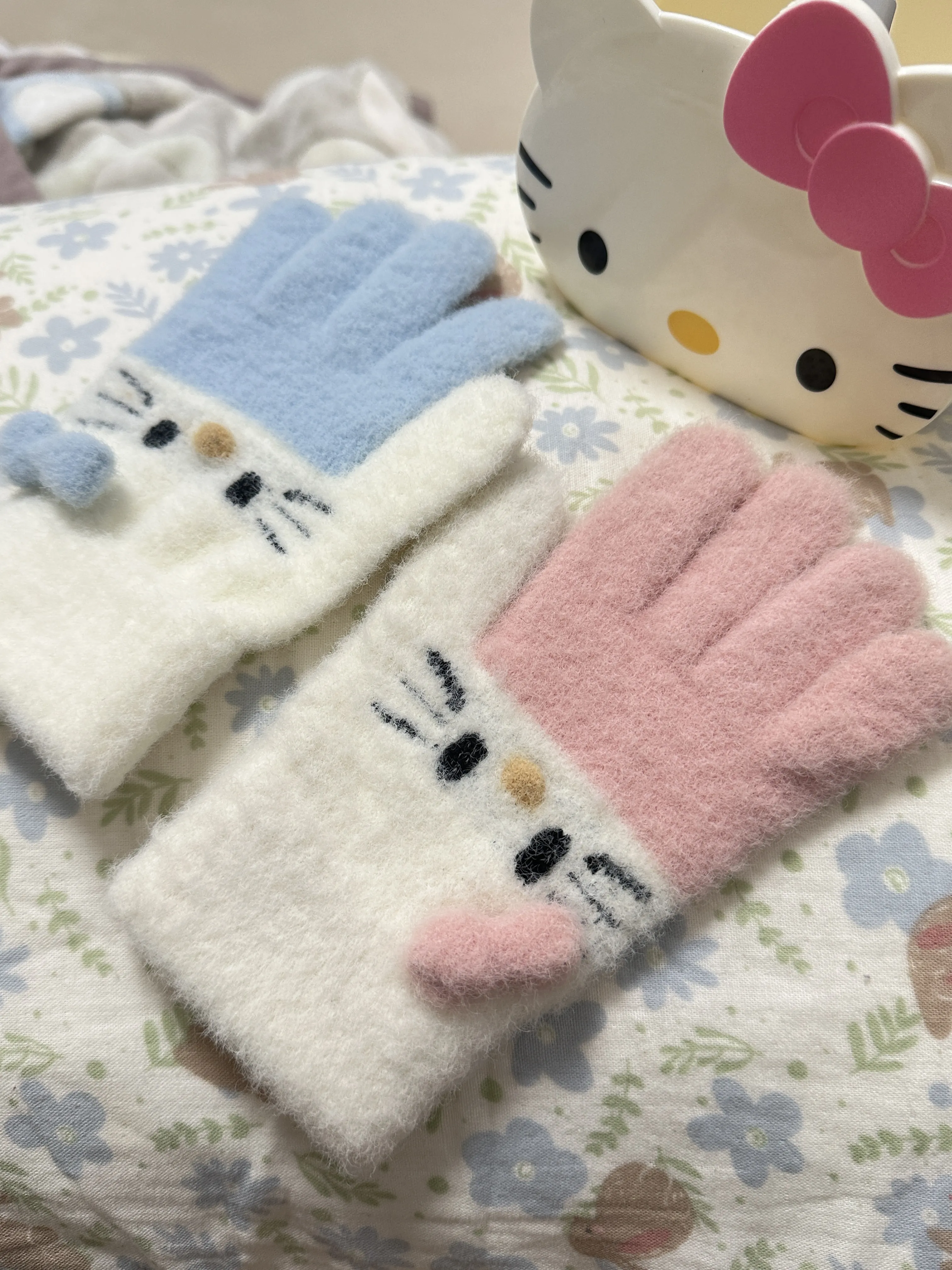 HK Cute Touchscreen Winter Gloves – Warm, Comfortable, and Functional!
