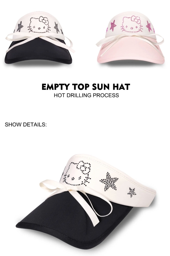 HK Bedazzled Wide-Brim Sun Hat & UV Face Mask Set - Rhinestone Embellished Outdoor Accessories for Face Slimming