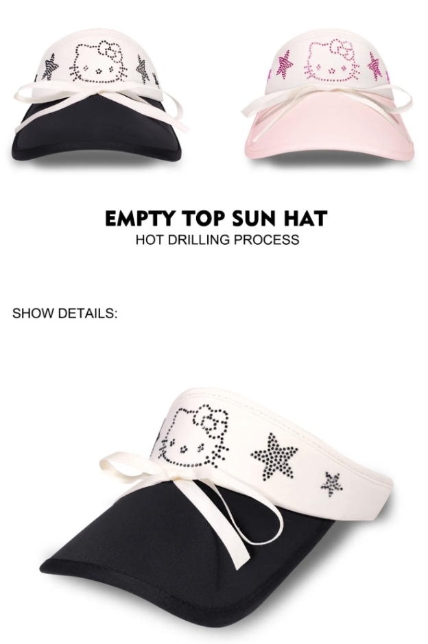 HK Bedazzled Wide-Brim Sun Hat & UV Face Mask Set - Rhinestone Embellished Outdoor Accessories for Face Slimming