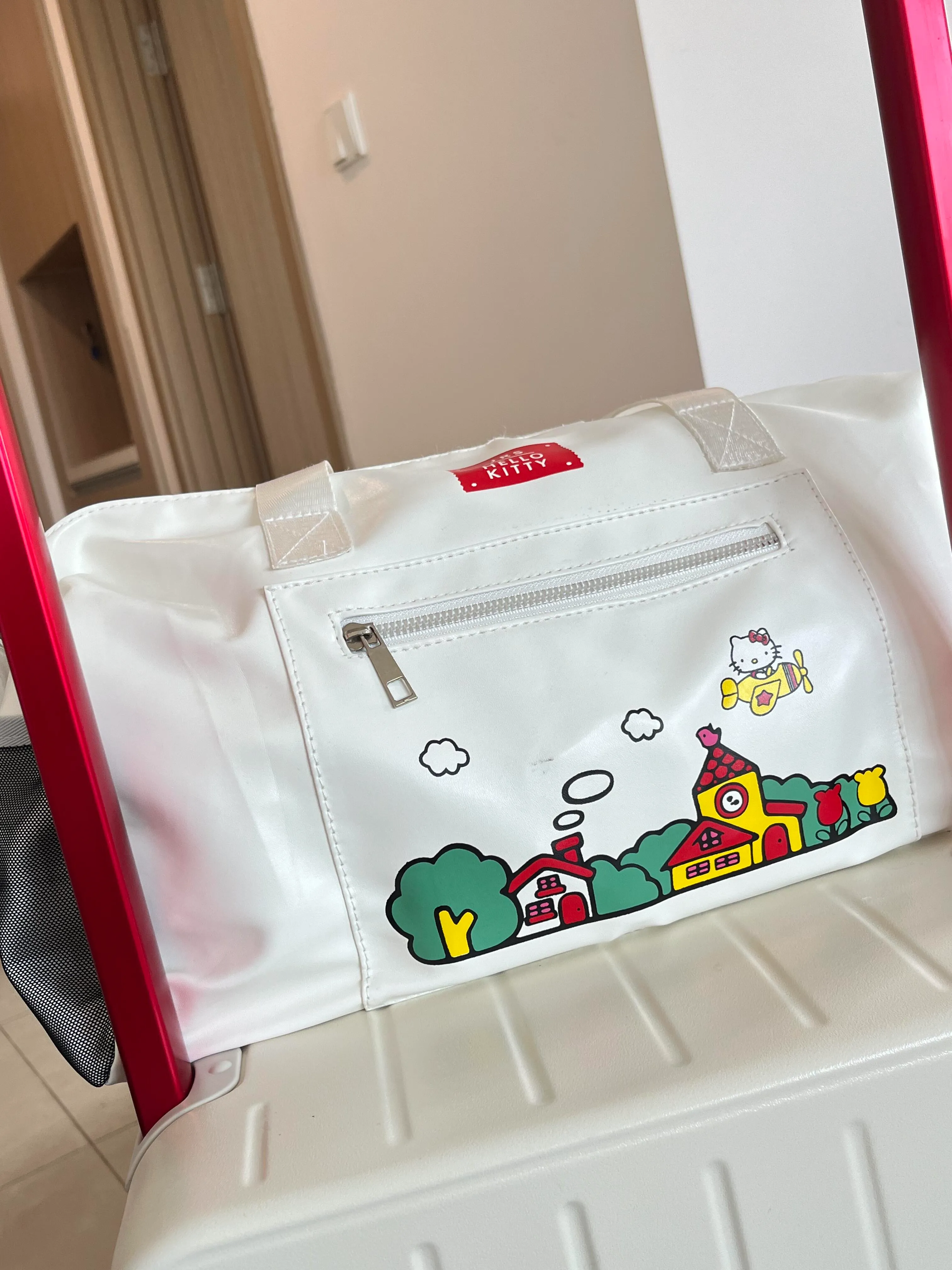 HK Cute Large Capacity Shoulder Bag - Crossbody Gym Tote Bag