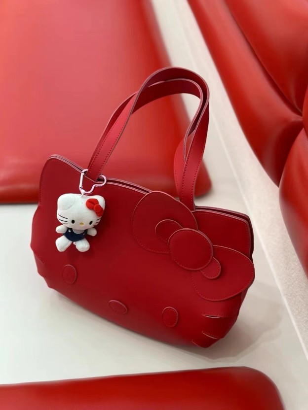 Adorable HK Shaped Cambridge Bag - Large Capacity Tote in Cowhide