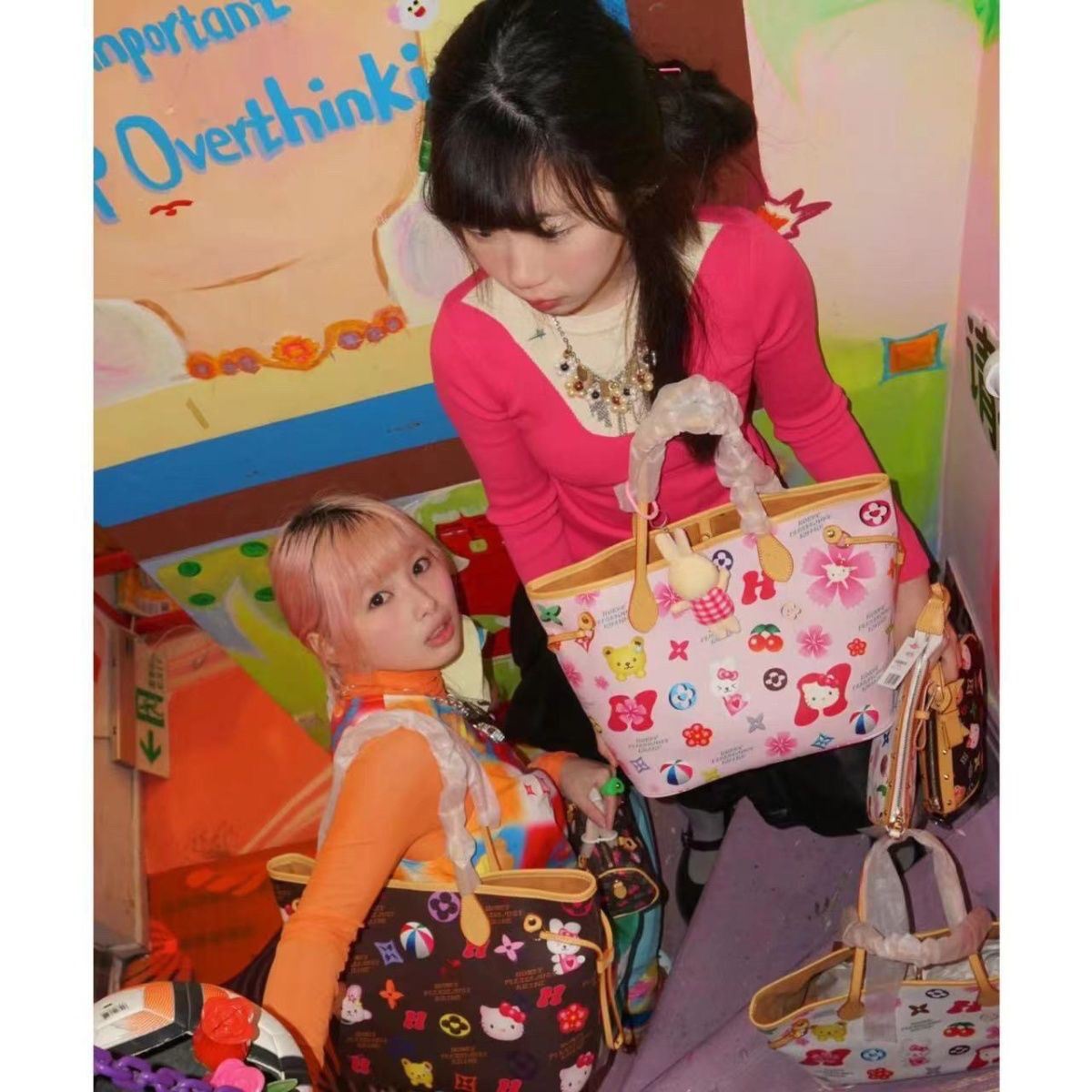 Hello Kitty Y2K Large Capacity Tote Bag - Stylish & Practical