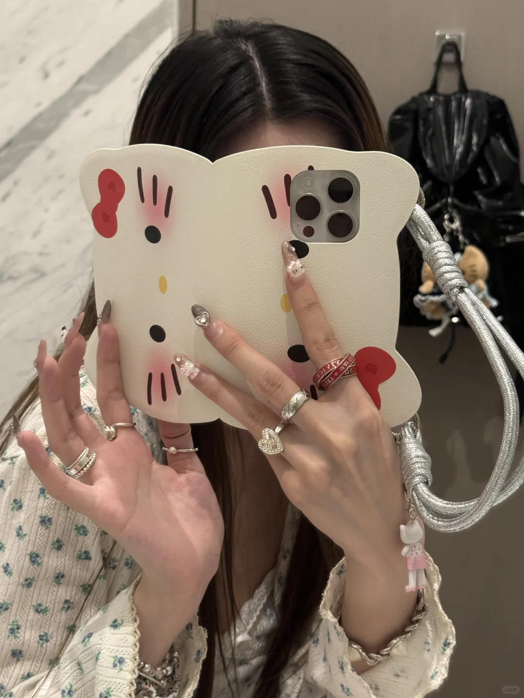 HK Flip Cover Handheld Phone Case